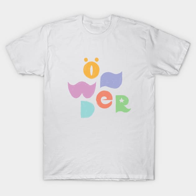 Wo(a)nder T-Shirt by akaneyabushita